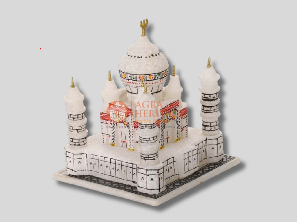 Marble Small Tajmahal Miniature for Home Decor